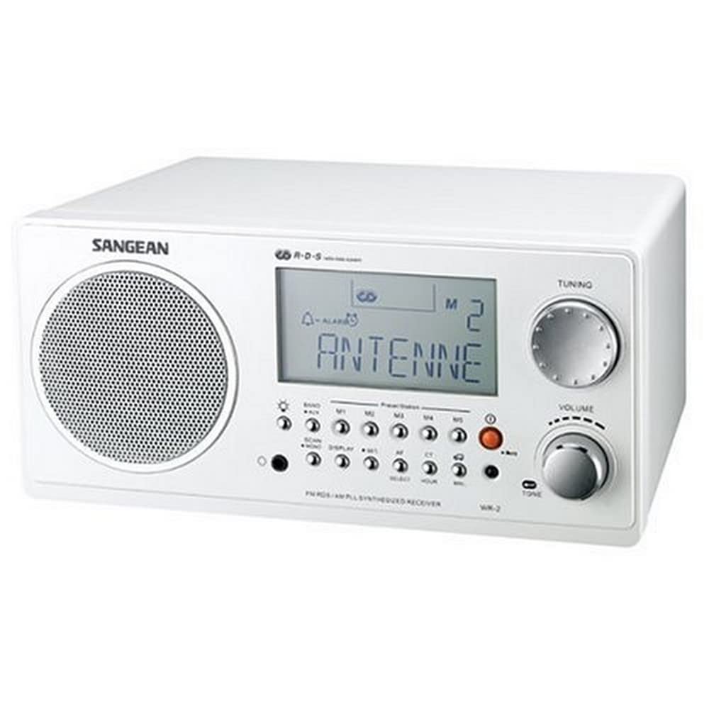 Amazon.com: SANGEAN WR-2 AM/FM-RBDS Wooden Cabinet Digital Tuning